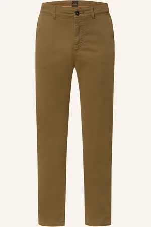 HUGO BOSS Chino Regular-1 Regular Fit gruen