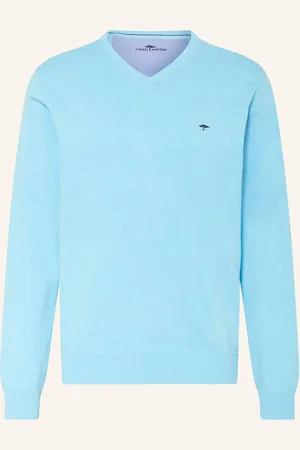 Fynch-Hatton Pullover blau