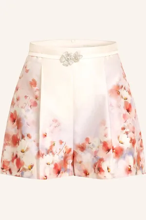 ZIMMERMANN Shorts Mit Seide rosa