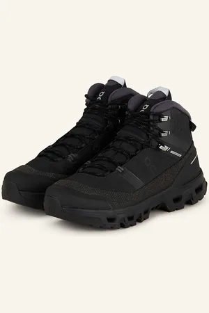 On Running Wanderschuhe Cloudrock Trek Wp schwarz