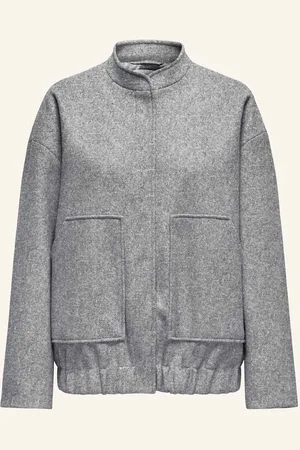 ONLY Oversized-Blouson Aus Flanell