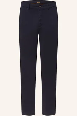 HUGO BOSS Chino Regular-1 Regular Fit blau