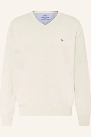 Fynch-Hatton Pullover weiss