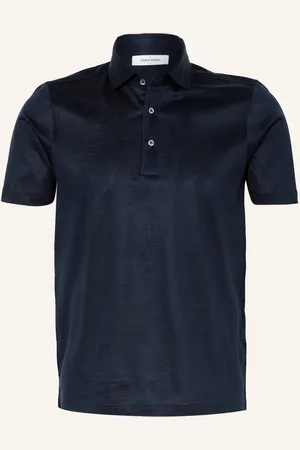 Gran Sasso Jersey-Poloshirt blau