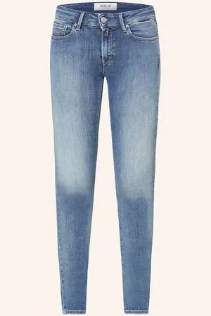 Replay Skinny Jeans New Luz blau