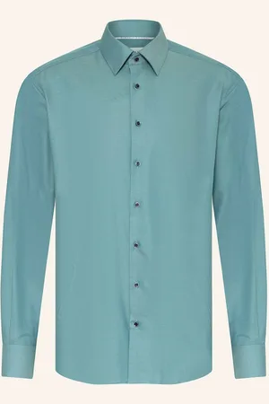 ETERNA Hemd Modern Fit gruen