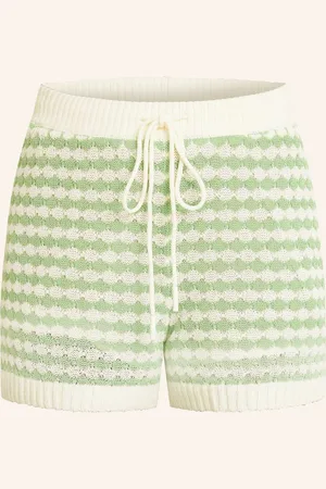 ZIMMERMANN Strickshorts Everley gruen