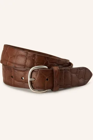 Post & Co Ledergürtel beige