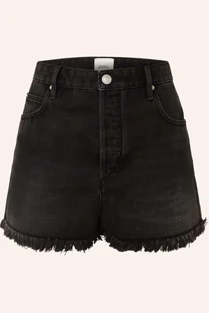 Isabel Marant Jeansshorts Lesia schwarz