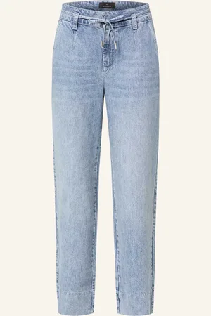monari Marlenehose In Jeansoptik blau