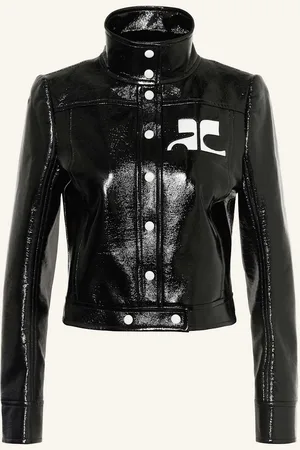 Courrèges Jacke In Lederoptik