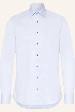 Stenströms Hemd Slimline Fit blau