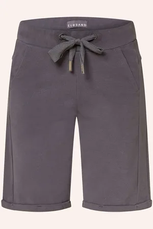 ELBSAND Sweatshorts Brinjana grau