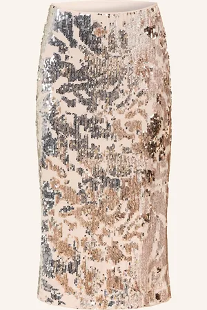 Oui Rock Mit Pailletten gold