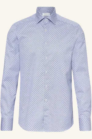 Stenströms Hemd Slimline Fit blau