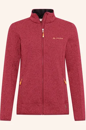 Vaude Strick-Fleecejacke Rienza rot