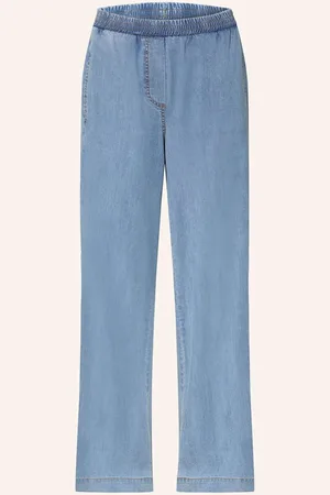 Smith & Soul Marlenehose In Jeansoptik blau