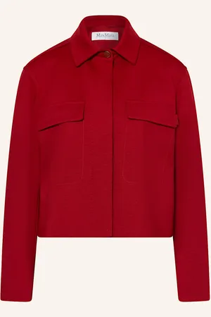 Max Mara Jacke Talamo rot