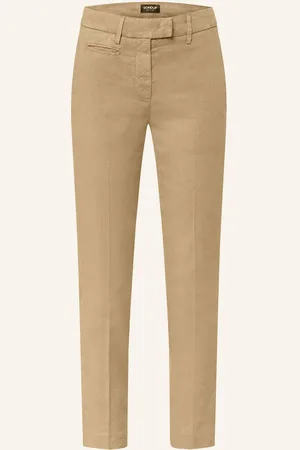 Dondup Hose Mit Leinen braun