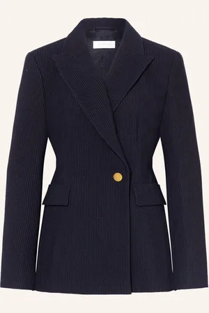 Max Mara Strickblazer Pagano blau