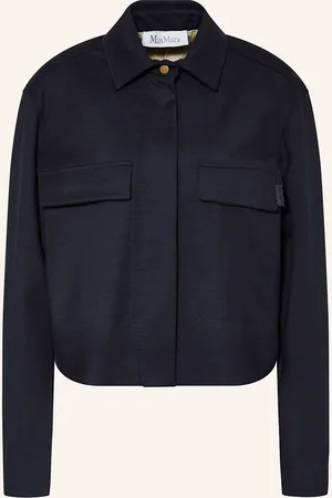 Max Mara Jacke Talamo blau