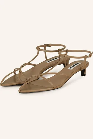 Jil Sander Sandalen beige