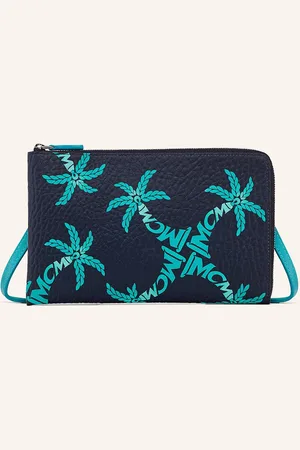 MCM Pouch Aren blau
