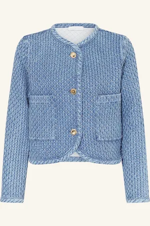 Rich & Royal Kastenjacke Mit Glanzgarn