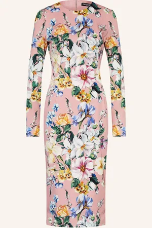 Dolce & Gabbana Seidenkleid rosa