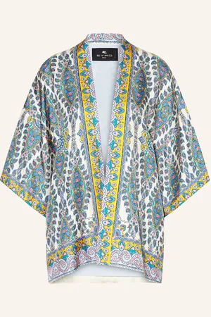 Etro Kimono Mit 3/4-Arm weiss