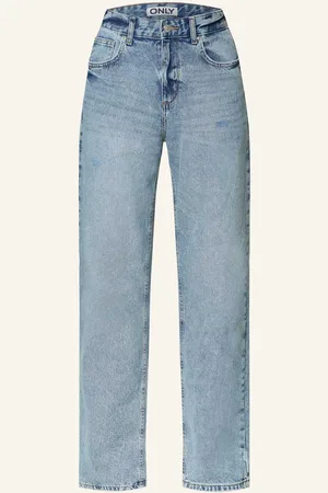 ONLY Straight Jeans blau