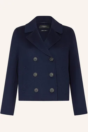 Max Mara Cabanjacke Taglio blau