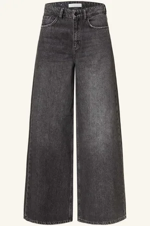 Rich & Royal Flared Jeans schwarz
