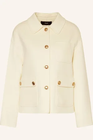 arma leder Cabanjacke weiss