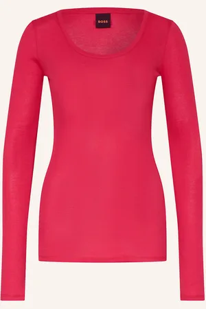 HUGO BOSS Longsleeve Elayer rot