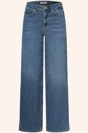ONLY Wide Leg Jeans blau
