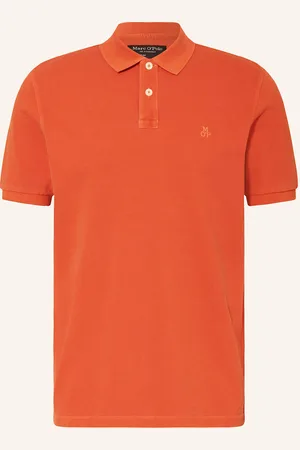 Marc O’ Polo Piqué-Poloshirt Regular Fit rot