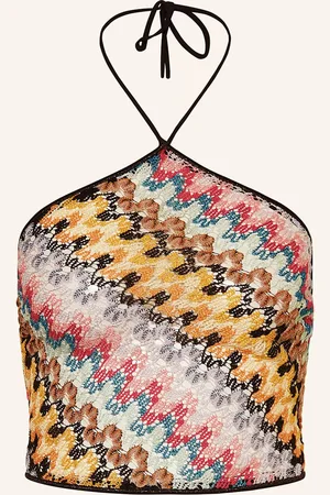 Missoni Stricktop Mit Glitzergarn schwarz