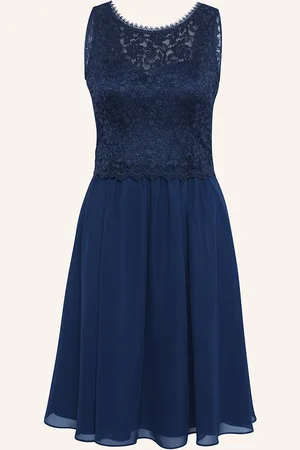 SUDDENLY Princess Cockteilkleid Mit Spitze blau