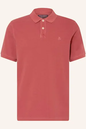 Marc O’ Polo Piqué-Poloshirt Regular Fit rot