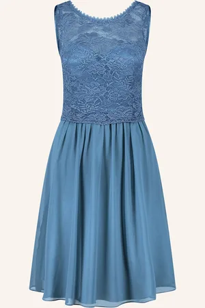 SUDDENLY Princess Cockteilkleid Mit Spitze blau