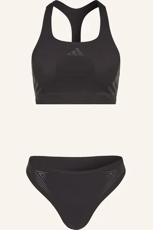 adidas Bustier-Bikini Lanelux schwarz