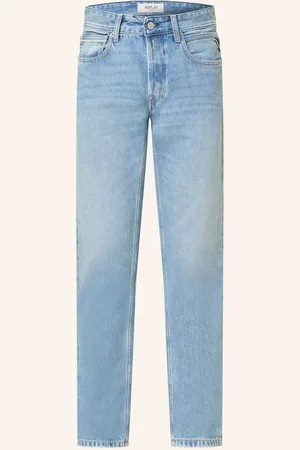 Replay Jeans Grover Straight Fit blau