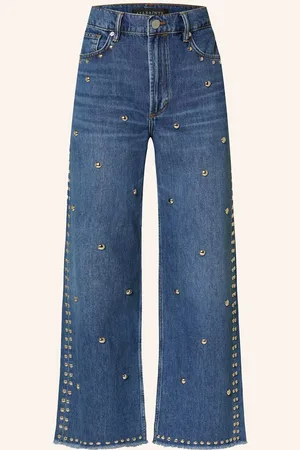 AllSaints Jeans Blake Mit Nieten blau