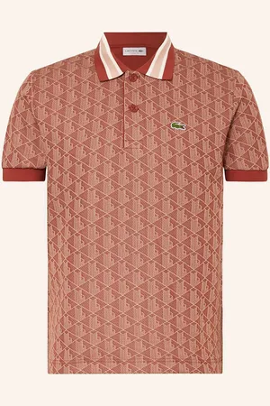 Lacoste Jersey-Poloshirt rot