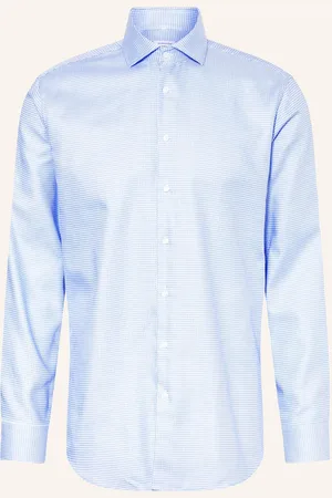Seidensticker Hemd Regular Fit blau
