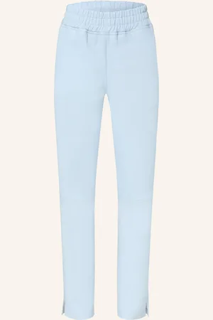 STUDIO AR Lederhose blau