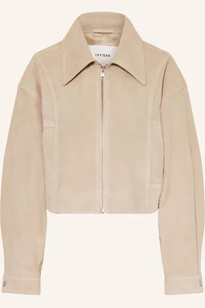 Ivy & Oak Lederjacke Lena beige