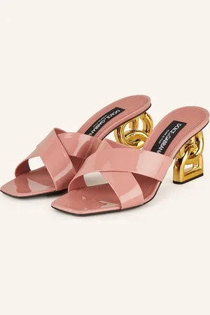 Dolce & Gabbana Mules Vernice pink