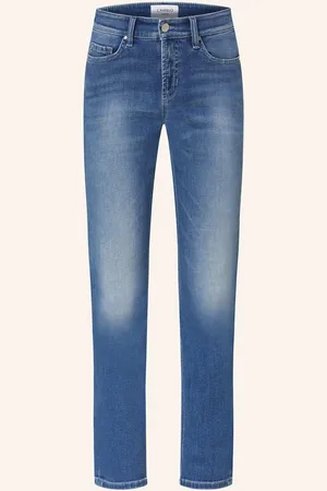 Cambio Straight Jeans Piper blau